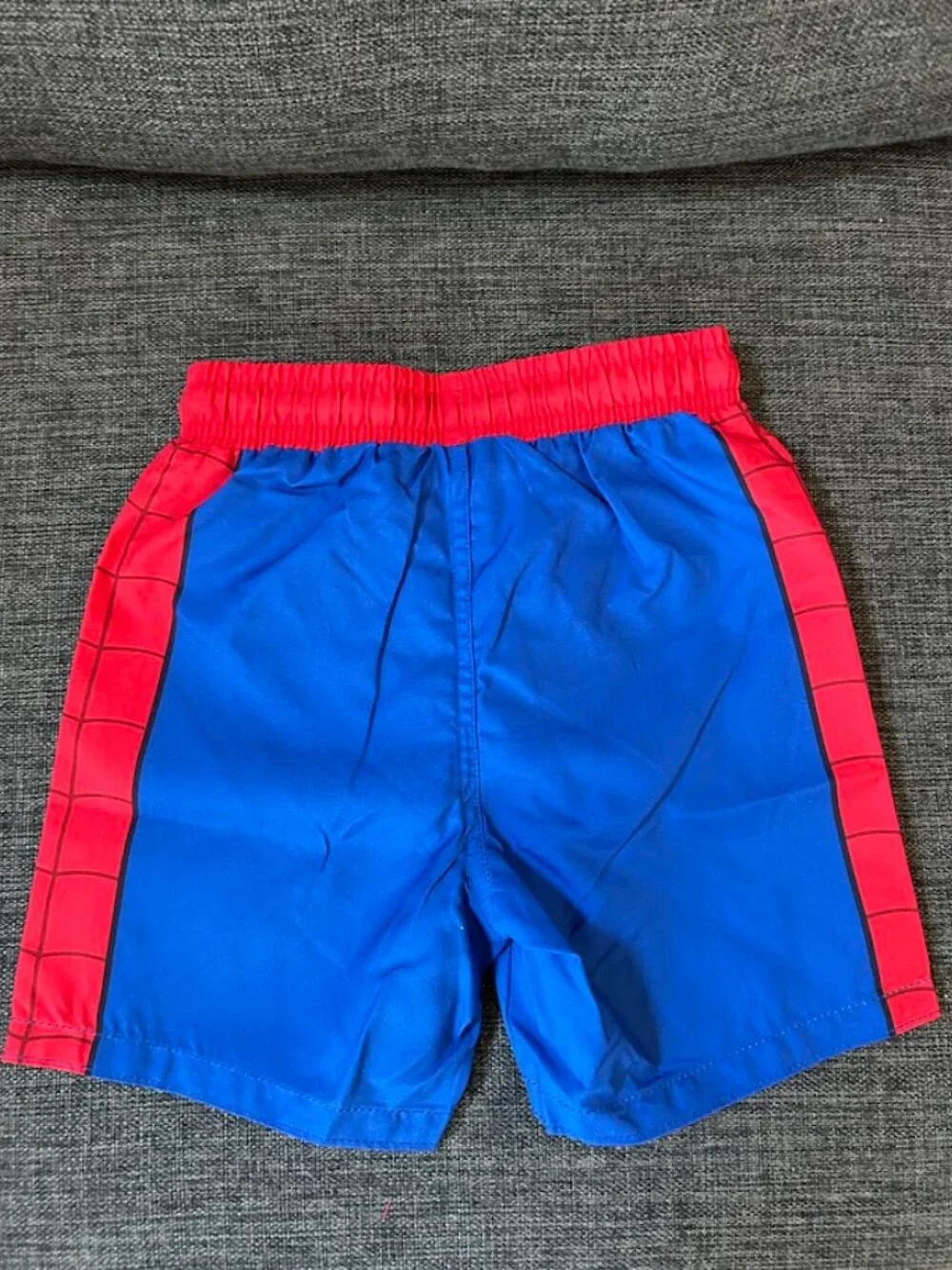 New! Marvel Spiderman Youth 2 Piece Rashguard and Swim Trunk Set
